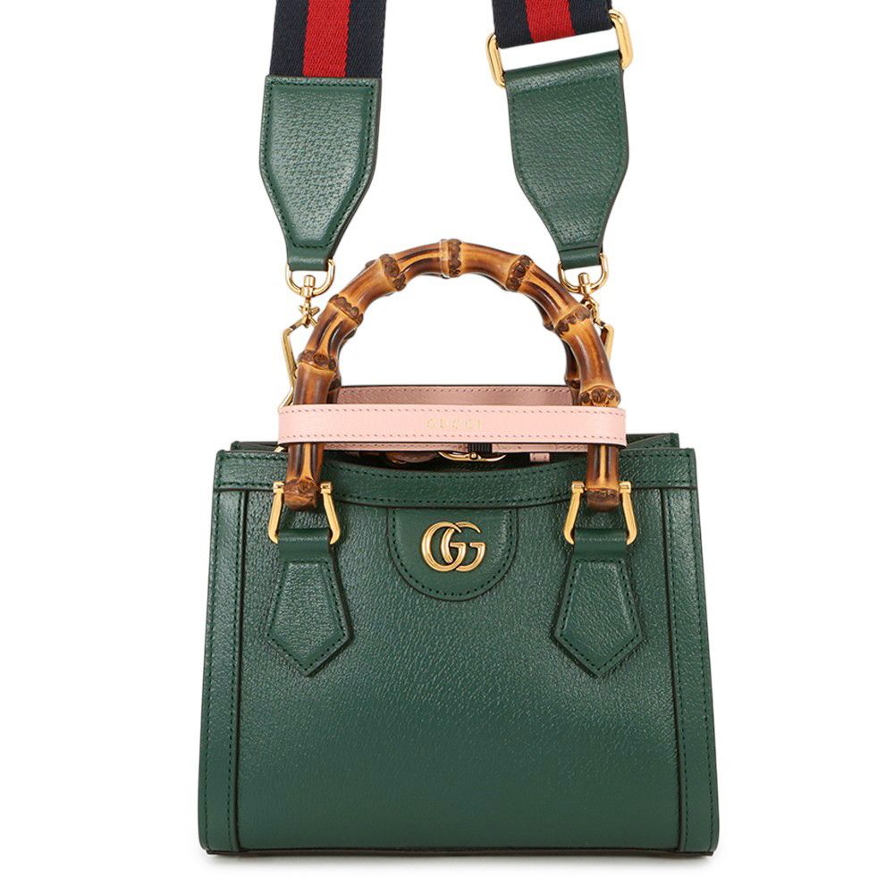 Gucci Handbag Diana Mini Tote Bamboo Leather 2-Way