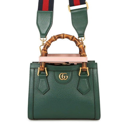 Gucci Handbag Diana Mini Tote Bamboo Leather 2-Way