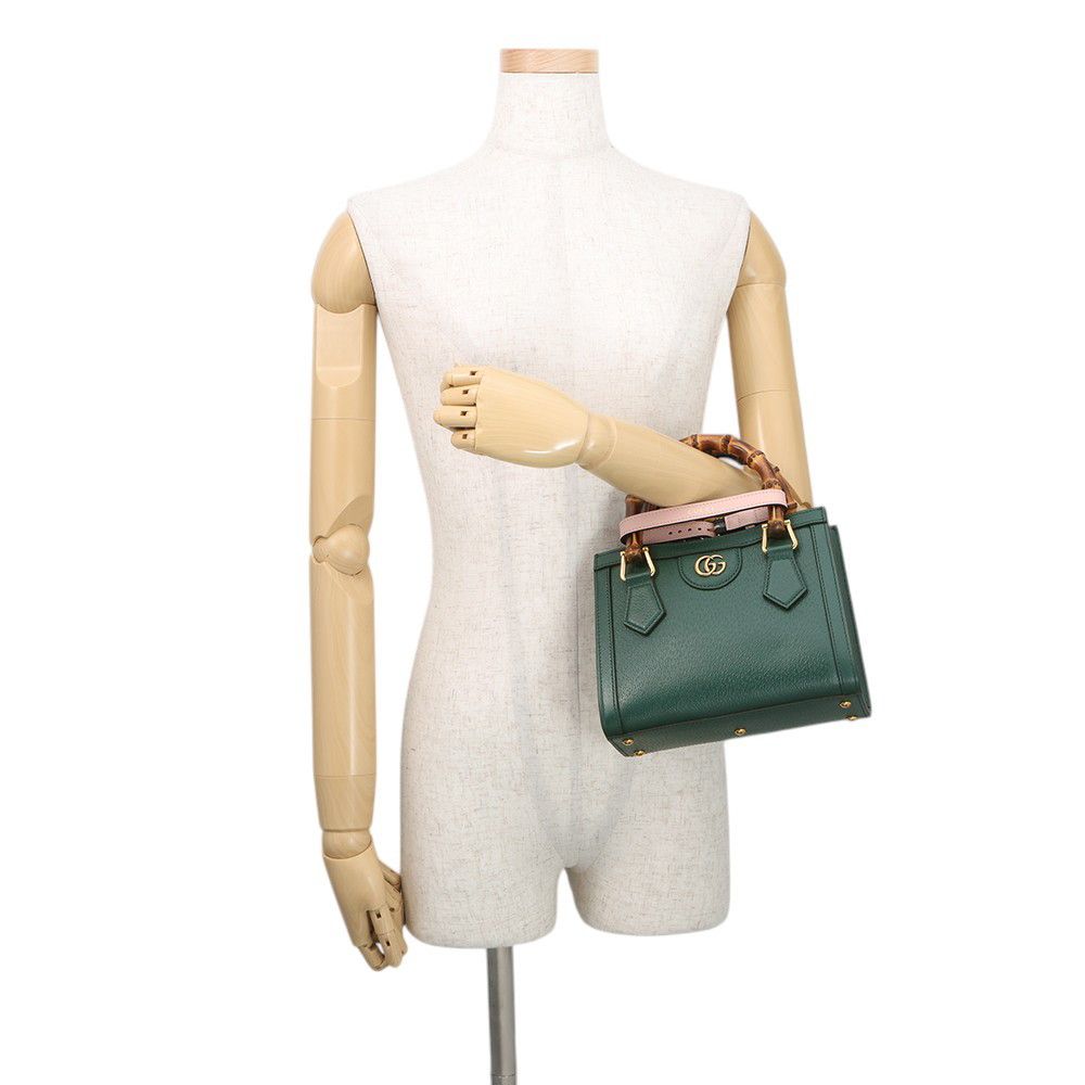 Gucci Handbag Diana Mini Tote Bamboo Leather 2-Way — view 4