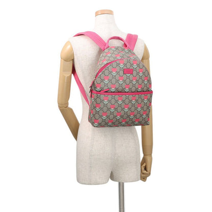 Gucci Backpack GG Supreme Flower Print Children Kids Kim Seungyoung — view 4