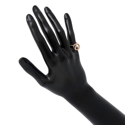 Hermes Ring Echappee PM Diamond Total 18k Pink Gold — view 4