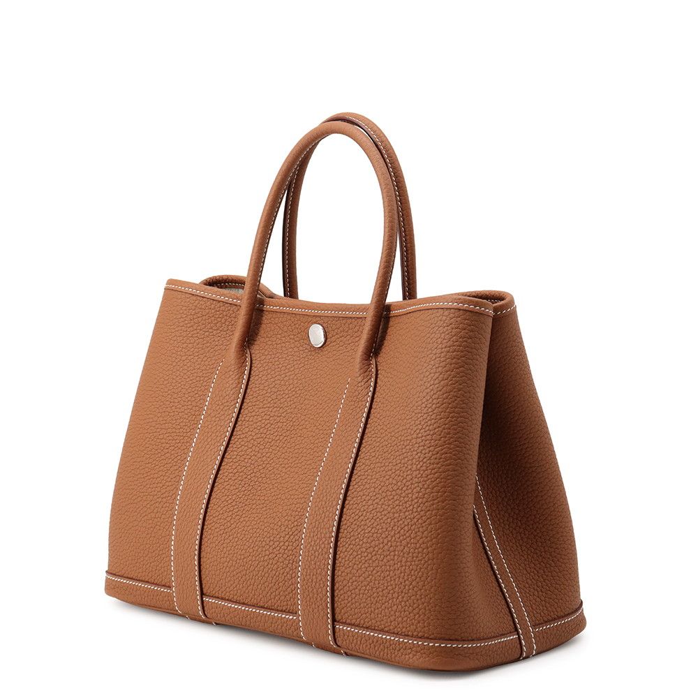 Hermes Tote Garden Party TPM Gold Silver Negonda — view 2