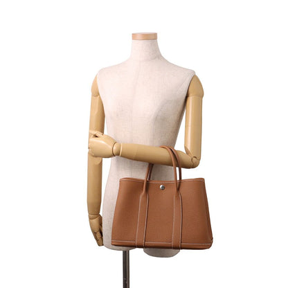 Hermes Tote Garden Party TPM Gold Silver Negonda — view 4