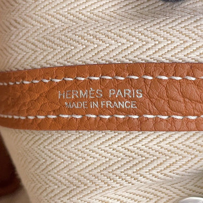 Hermes Tote Garden Party TPM Gold Silver Negonda — view 6