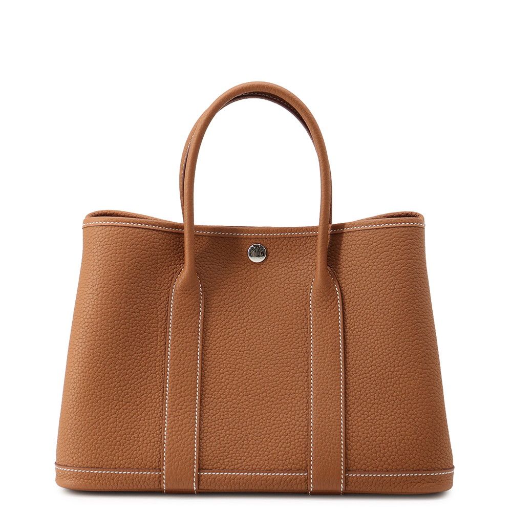 Hermes Tote Garden Party TPM Gold Silver Negonda