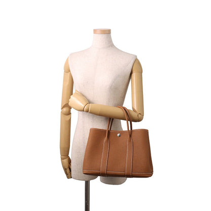 Hermes Tote Garden Party TPM Gold Silver Negonda — view 4