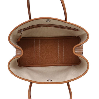 Hermes Tote Garden Party TPM Gold Silver Negonda — view 5