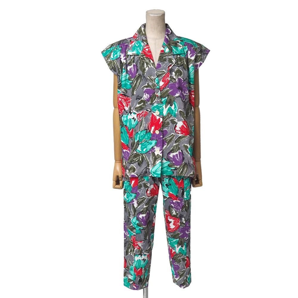 Saint Laurent Yves Vintage Pants Suit M S French Sleeve Jacket Tapered