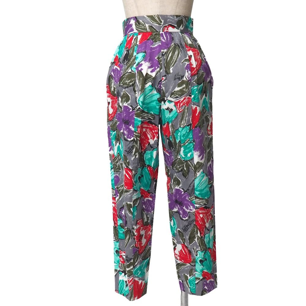 Saint Laurent Yves Vintage Pants Suit M S French Sleeve Jacket Tapered — view 4