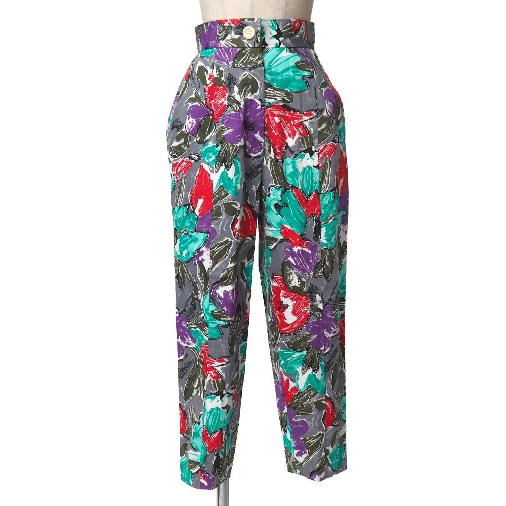Saint Laurent Yves Vintage Pants Suit M S French Sleeve Jacket Tapered — view 3