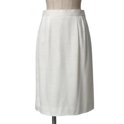 Celine Vintage Skirt Suit 38 Band Collar Long Jacket Tight — view 3