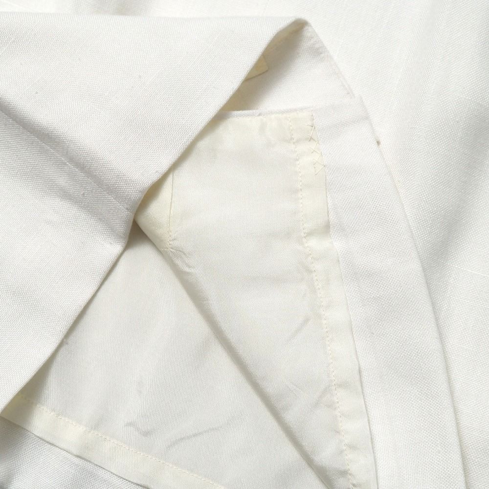 Celine Vintage Skirt Suit 38 Band Collar Long Jacket Tight — view 9