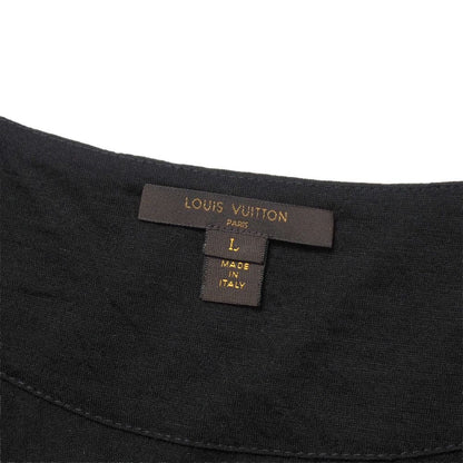 Louis Vuitton Top L Sequin V-neck Knit French Sleeve Sweater — view 4
