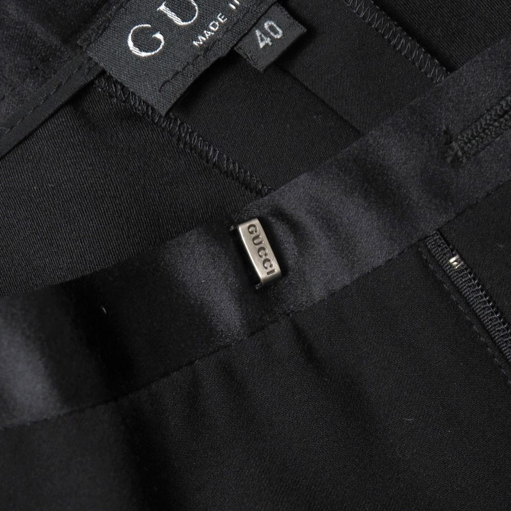 Gucci Vintage Pants Suit 42 40 Tailored Bra Leather Single Jacket Trousers — view 5