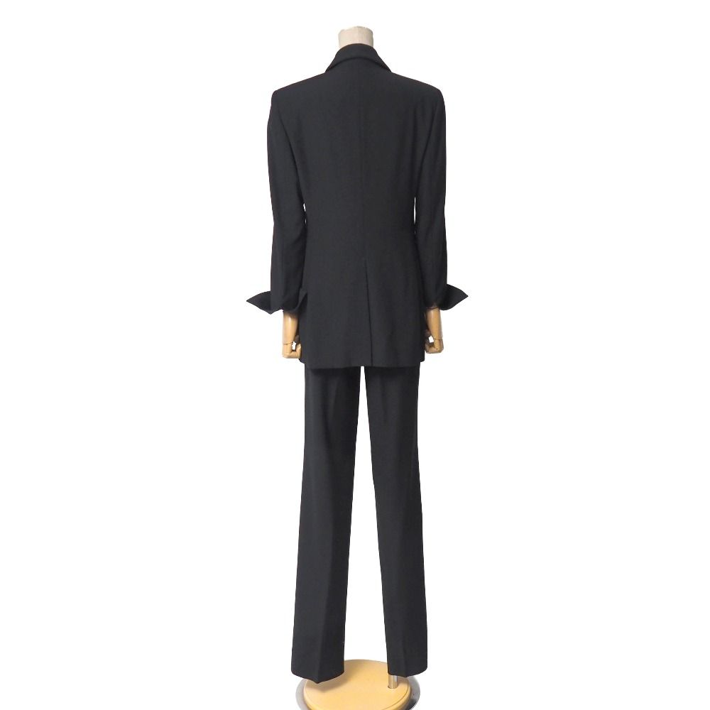 Gucci Vintage Pants Suit 42 40 Tailored Bra Leather Single Jacket Trousers — view 2
