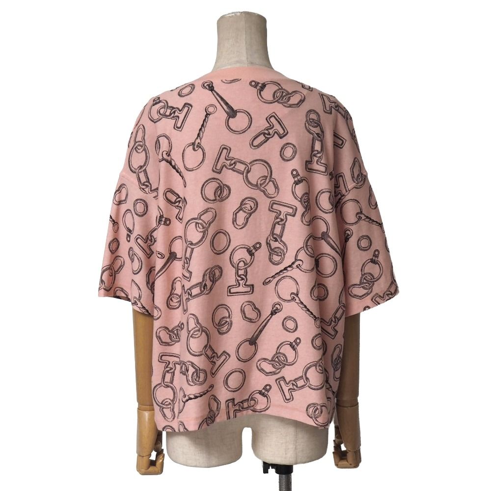 Hermes Short Sleeve T-Shirt 36 Crew Neck Box Silhouette — view 3