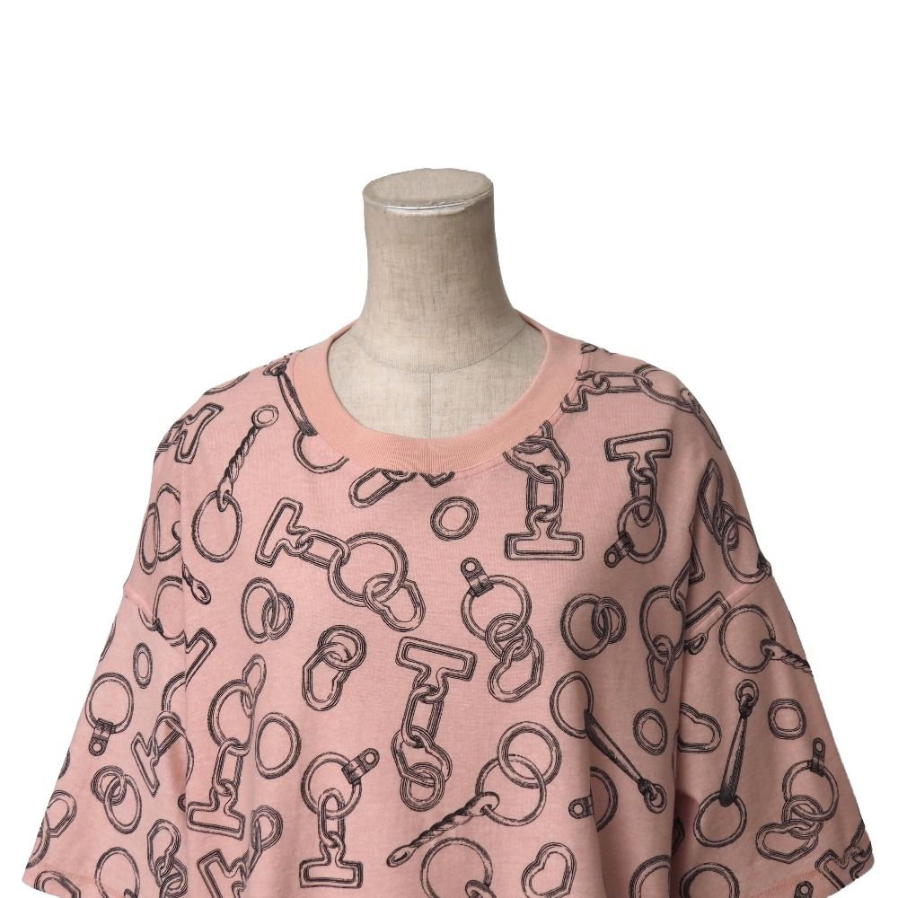 Hermes Short Sleeve T-Shirt 36 Crew Neck Box Silhouette — view 2