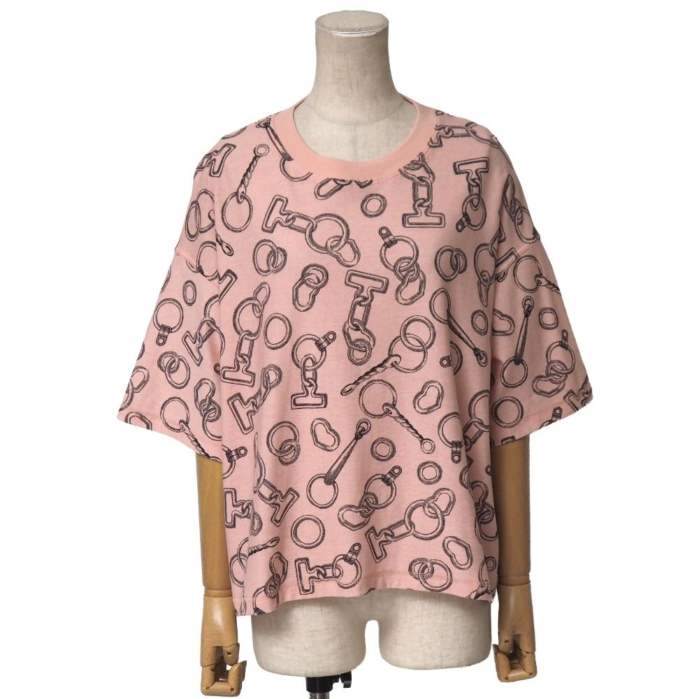 Hermes Short Sleeve T-Shirt 36 Crew Neck Box Silhouette