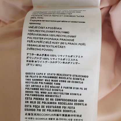 Miu Miu Down Jacket Dot Print Pink — view 7