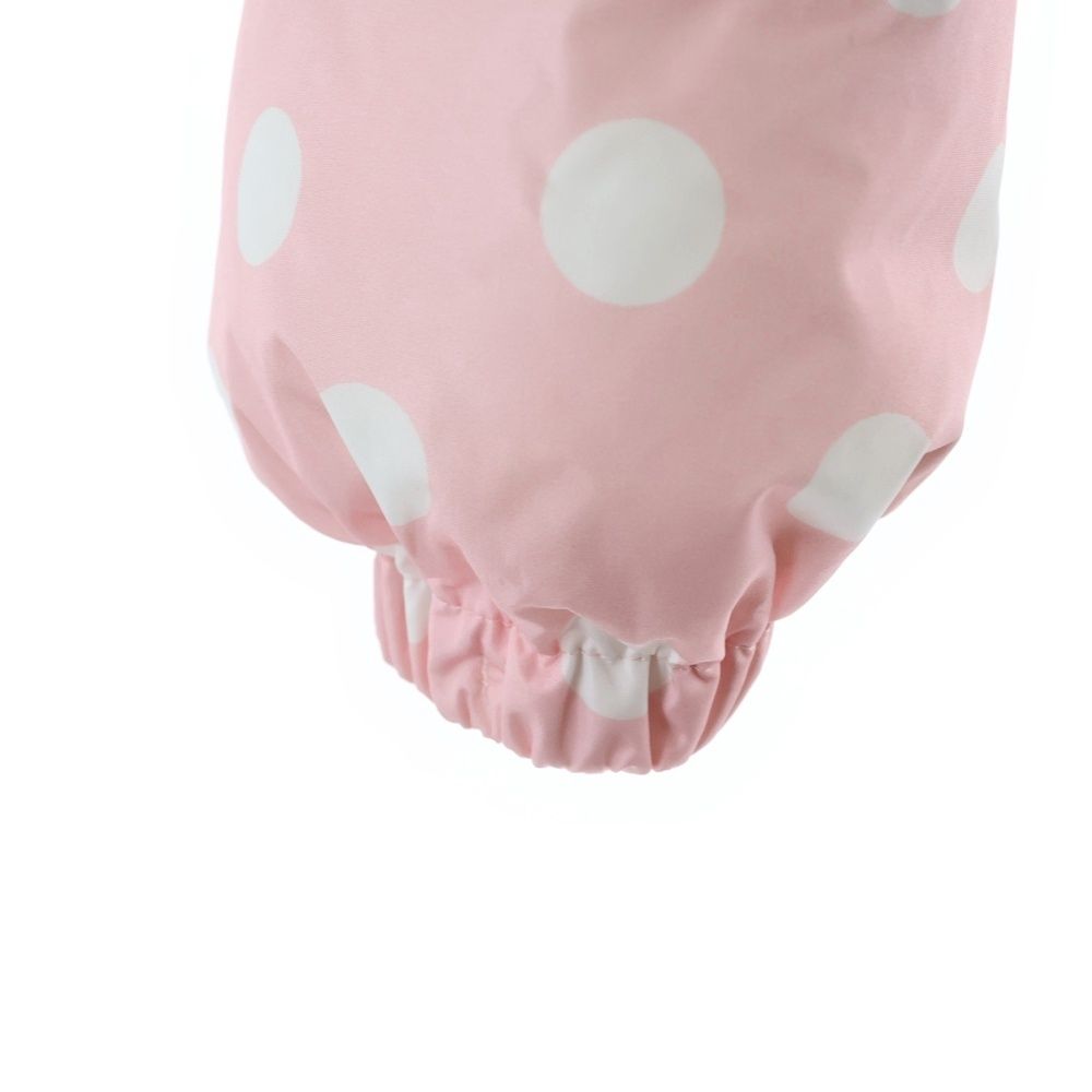 Miu Miu Down Jacket Dot Print Pink — view 5
