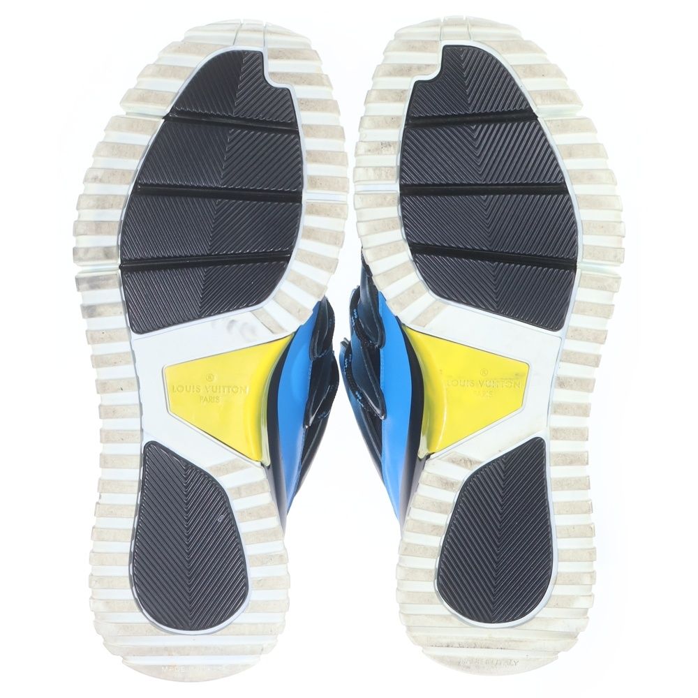 Louis Vuitton Zigzag Line Sneakers Blue Black — view 5