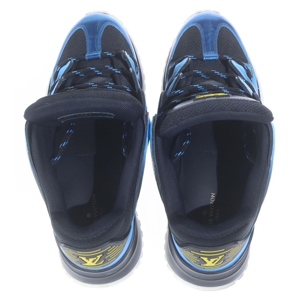 Louis Vuitton Zigzag Line Sneakers Blue Black — view 4