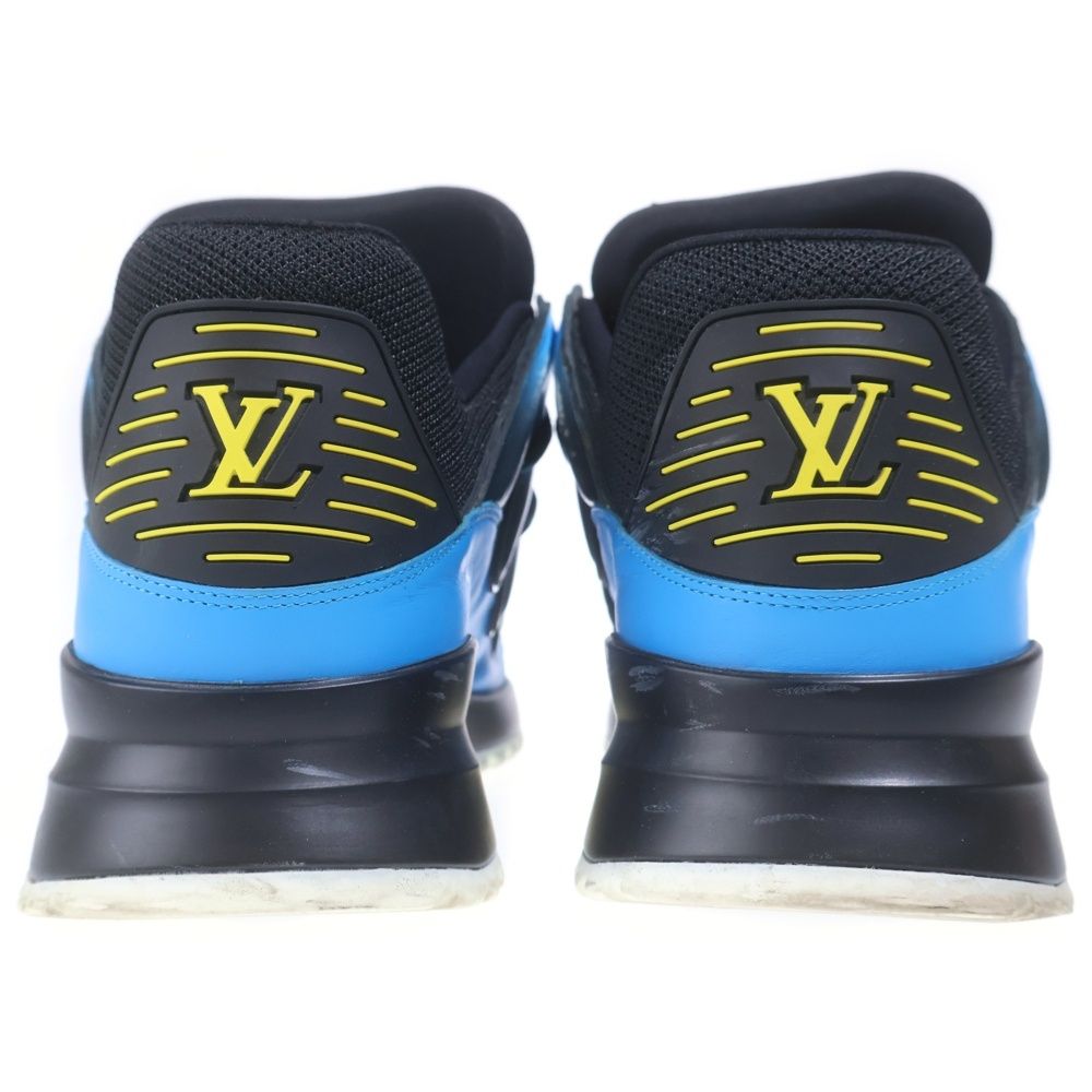 Louis Vuitton Zigzag Line Sneakers Blue Black — view 3