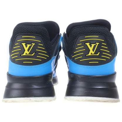 Louis Vuitton Zigzag Line Sneakers Blue Black — view 3