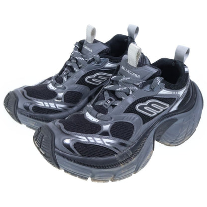 Balenciaga Sneaker Mesh Low Cut Sneakers Black — view 2