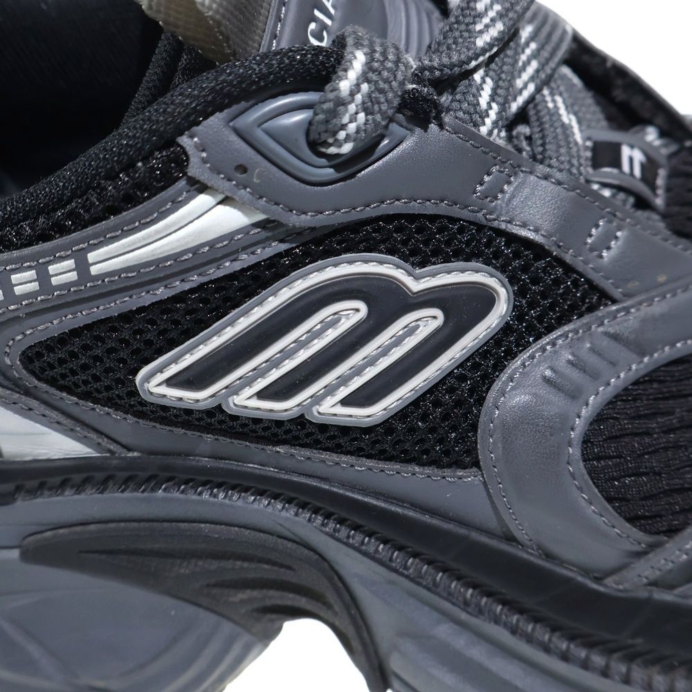 Balenciaga Sneaker Mesh Low Cut Sneakers Black — view 6
