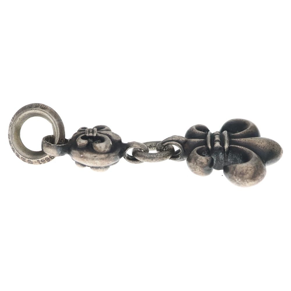 Chrome Hearts BS Fleur 1 Ball BS Charm Pendant Top Silver — view 3