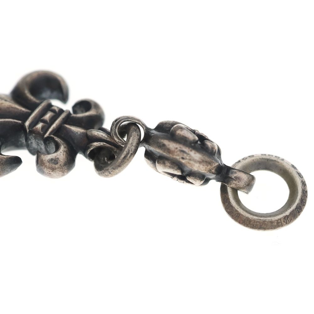 Chrome Hearts BS Fleur 1 Ball BS Charm Pendant Top Silver — view 5