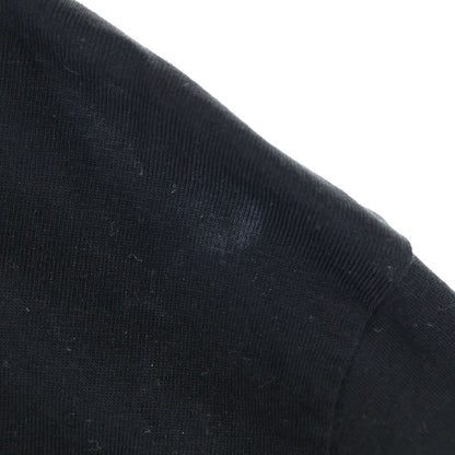 Moncler Back Logo Print Crew Neck Long Sleeve T-Shirt Black — view 5