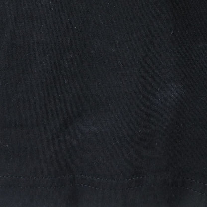 Moncler Back Logo Print Crew Neck Long Sleeve T-Shirt Black — view 4