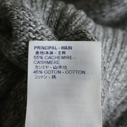 Louis Vuitton LV Wrist Merci Logo Print Cashmere Knit Sweater Gray Gvl — view 7