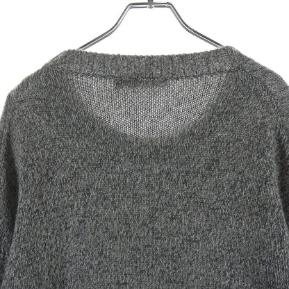Louis Vuitton LV Wrist Merci Logo Print Cashmere Knit Sweater Gray Gvl — view 4