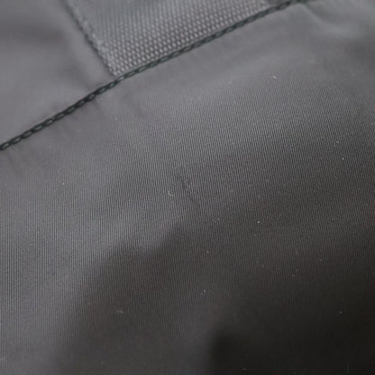 Prada Boston Bag Black Nylon Leather Silver — view 6