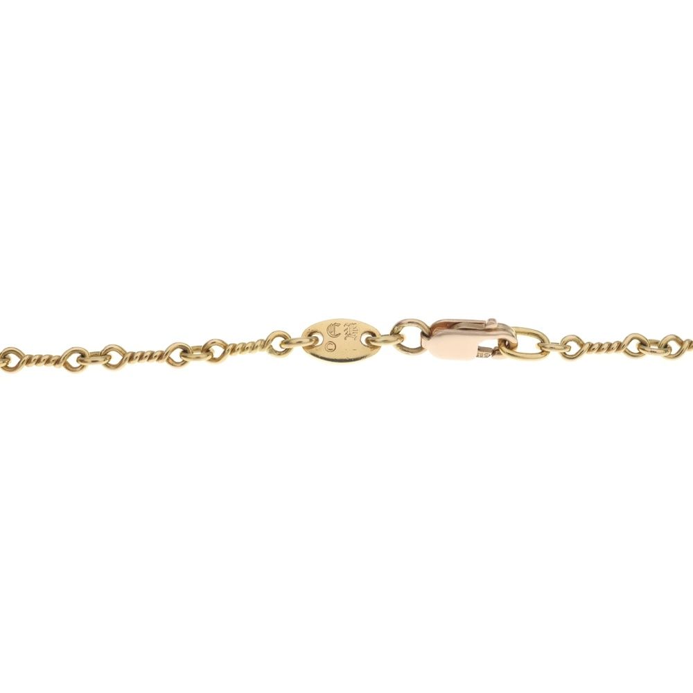Chrome Hearts 22k Neckchain Twist Chain Necklace Gold — view 4
