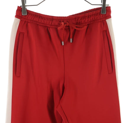 Gucci Neoprene Track Webbed Pant Side Logo Pants Red — view 3
