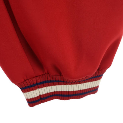 Gucci Neoprene Track Webbed Pant Side Logo Pants Red — view 6