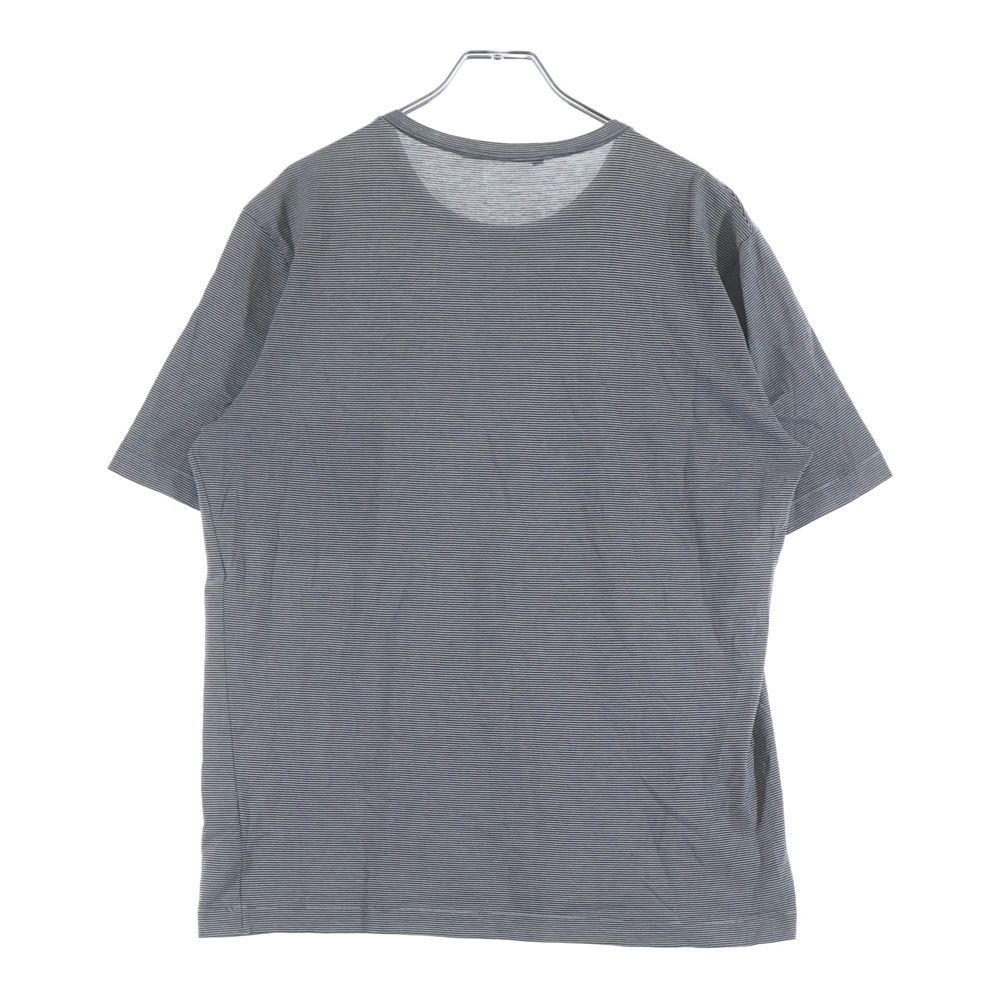 Louis Vuitton Border Pocket Logo Crew Neck T-Shirt Navy — view 2
