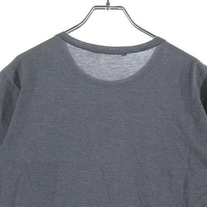 Louis Vuitton Border Pocket Logo Crew Neck T-Shirt Navy — view 4