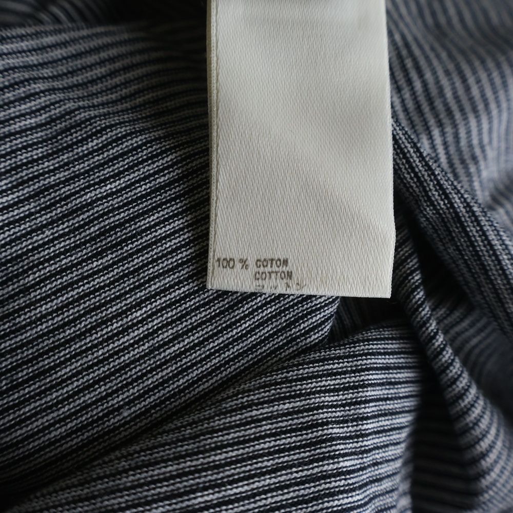 Louis Vuitton Border Pocket Logo Crew Neck T-Shirt Navy — view 7