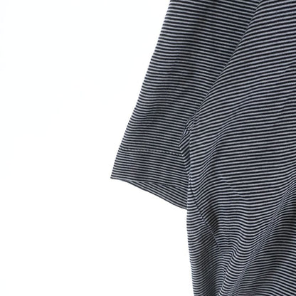 Louis Vuitton Border Pocket Logo Crew Neck T-Shirt Navy — view 5