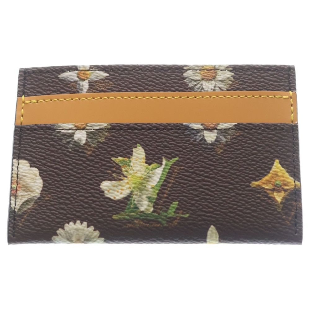 Louis Vuitton Monogram Card Holder Double Case Business Brown