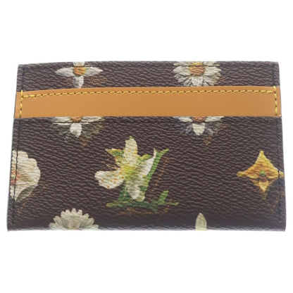Louis Vuitton Monogram Card Holder Double Case Business Brown