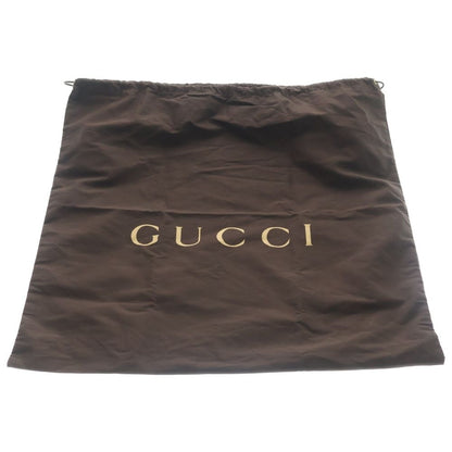 Gucci GG Supreme Reversible Tote Black Beige Green Leather — view 7