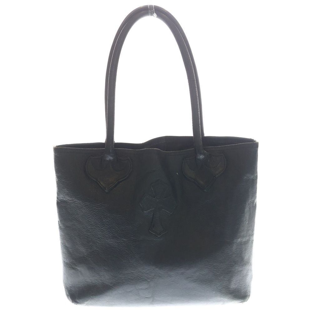 Chrome Hearts FS Tote Leather with Cross Patch