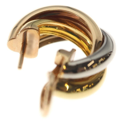 Cartier Trinity Classic Earrings 18k YG PG WG Gold — view 5