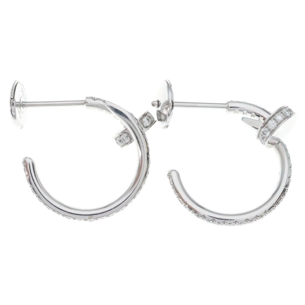 Cartier Juste Un Clou Earrings Pave Diamond — view 4